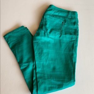 Teal Jeans